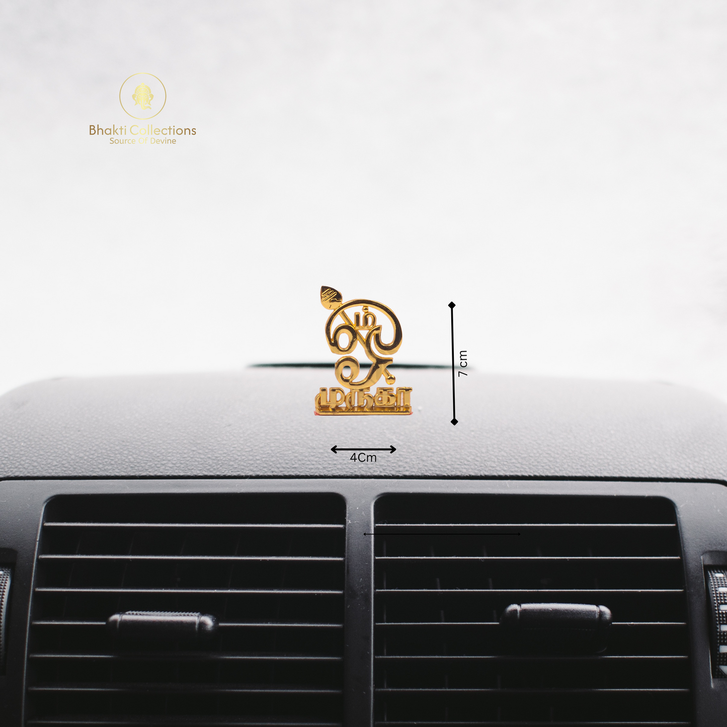 Murugan Swami Car Dashboard With Text