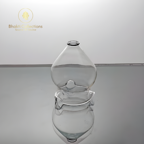 Akhand Diya with Glass Cover (12 Hrs)