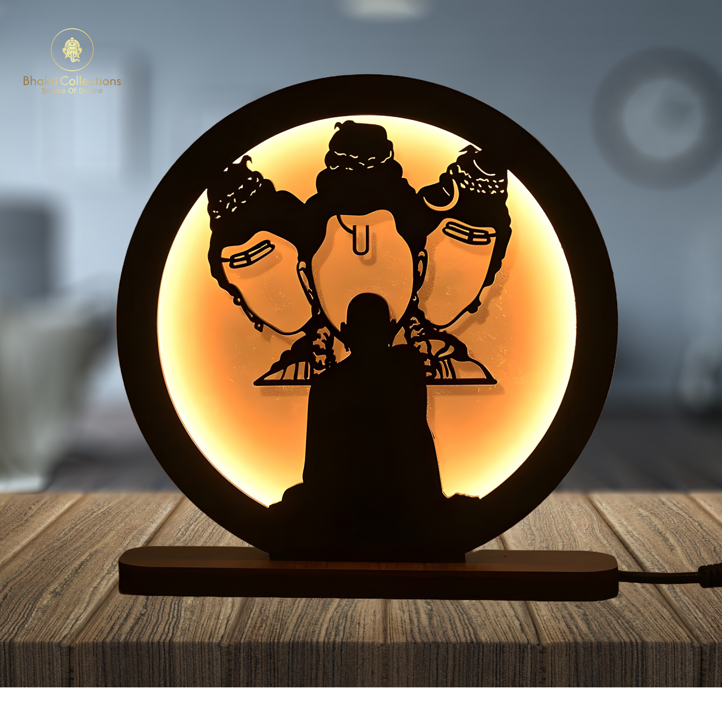 Swami Samartha And Guru Dattatreya Table Lamp