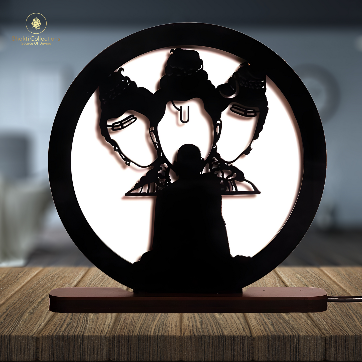 Swami Samartha And Guru Dattatreya Table Lamp