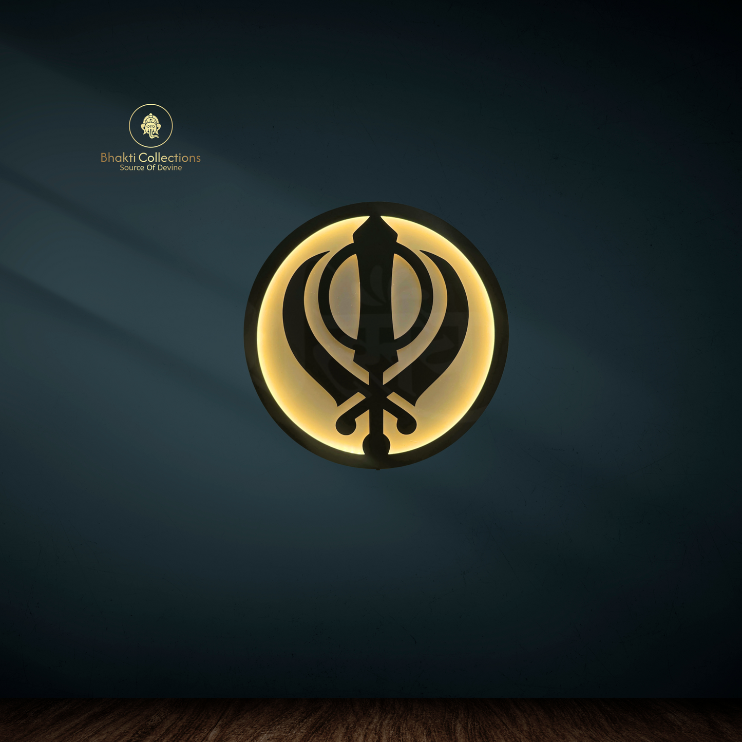 Khanda Sikh Symbol LED Wall Decor Light