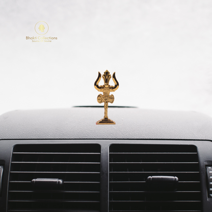 Mahadev Trishul Car Dashboard