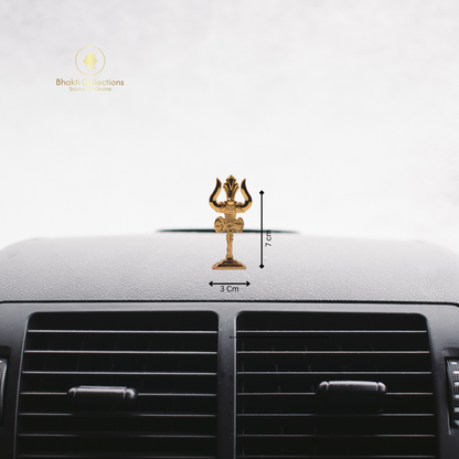 Mahadev Trishul Car Dashboard