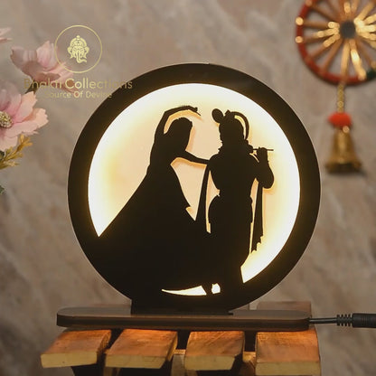 Radha Krishna Table Lamp