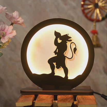 Lord Hanuman Table Lamp